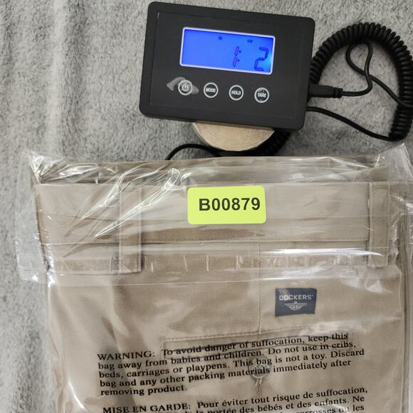 Dockers Pants Mens W38 L29 Tan Individual Fit Waistband Pleated Trouser Preppy - Picture 11 of 11